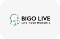 BIGO LIVE logo representing live streaming and social entertainment platform