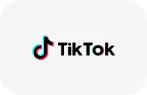 TikTok logo representing social media advertising and short-form video platform