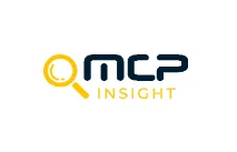 MCP Insight logo with magnifying glass icon in yellow and dark blue text