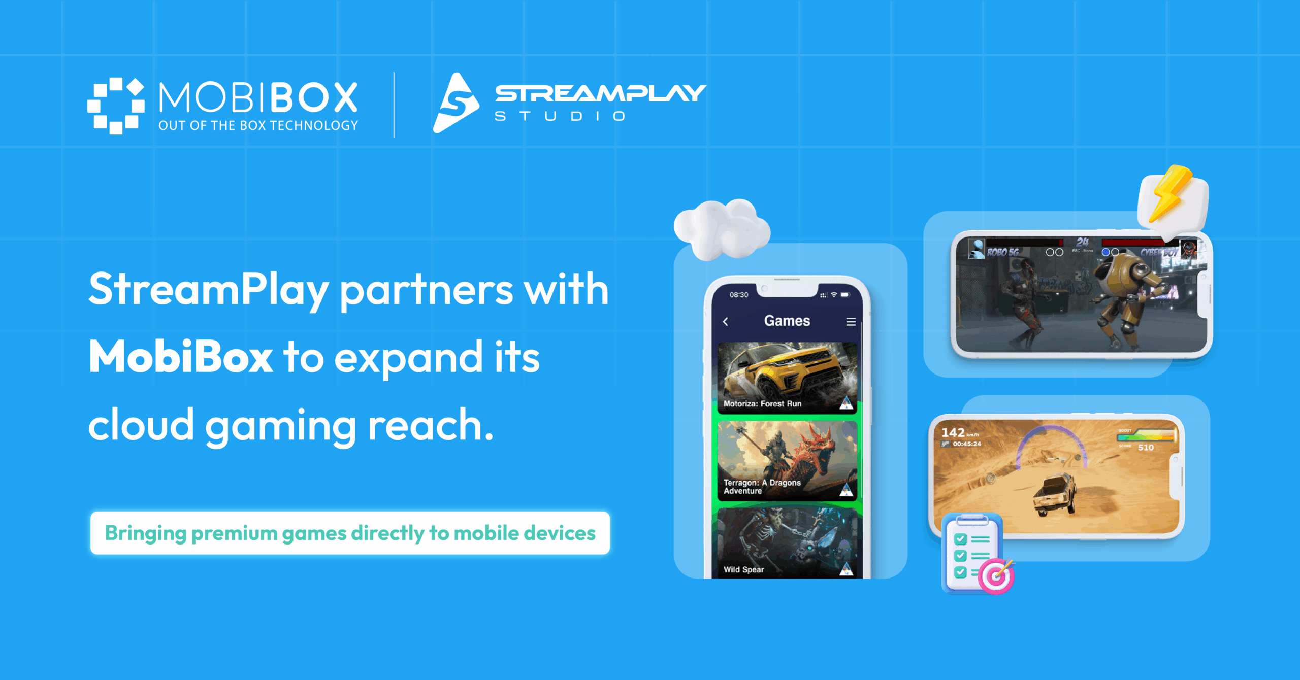 MobiBox and Streamplay Announce Strategic Partnership to Accelerate Cloud Gaming Access Across Global Markets